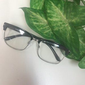Like New Express UV protected black frame glasses